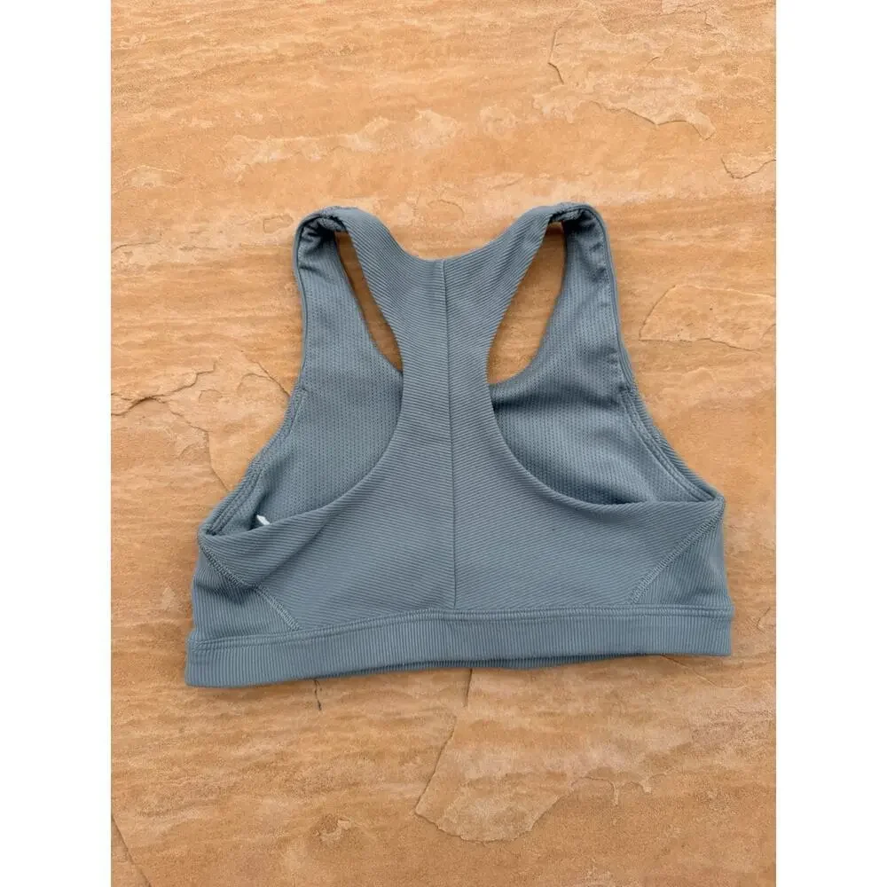 Athleta Girls Green Athletic Bra Size M